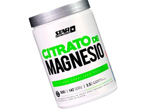 Star Nutrition Citrato De Magnesio Suplemento Dietario 500gr