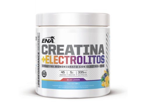 Creatina Monohidrato + Electrolitos 302 grs Saborizada