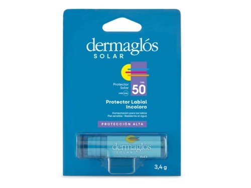 Labial Protector Dermaglos Con Fps 50 x 3.4 gr 3 gr