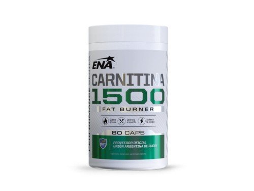 Carnitina 1500 en cápsula 60 unidades Quemador de grasa