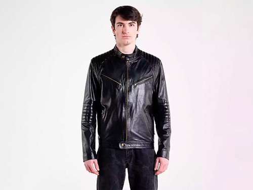 Campera de cuero para hombre Belmont