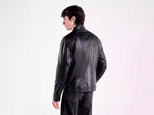 Campera de cuero para hombre Belmont