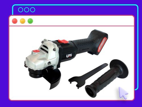 AMOLADORA ANGULAR A BATERIA HU104