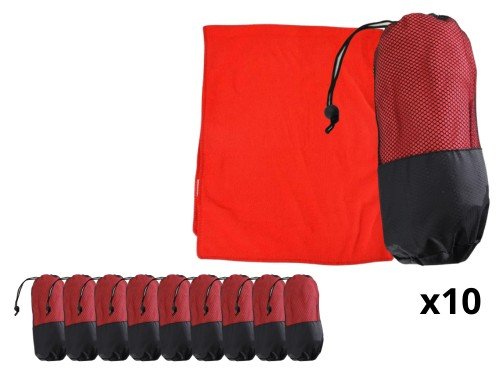Pack x10 Toallon Microfibra Secado Rápido Regalo Empresarial X Mayor