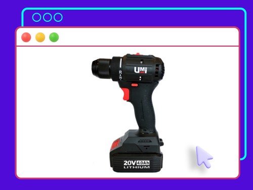 TALADRO ATORNILLADOR 10mm A BATERIA