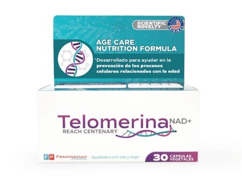 Telomerina NAD+ Capsulas Vegetales x30 Caps.