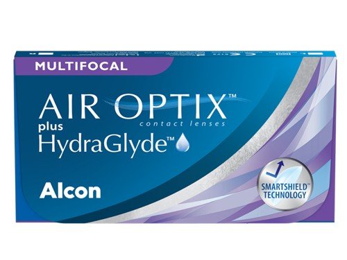 Lentes de contacto Air Optix Plus con Hydraglyde multifocal