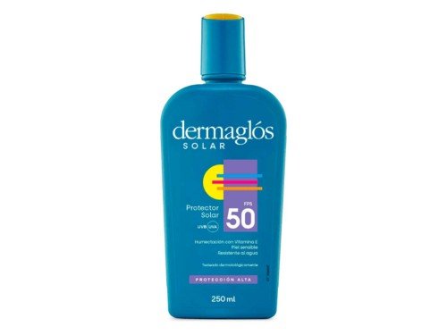 Dermaglos Protector Solar Emulsion Fps 50 x250ml