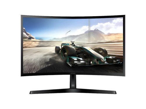 Monitor 27 Gamer Curvo Samsung D366 100hz Fhd Ls27d366galx Color Negro