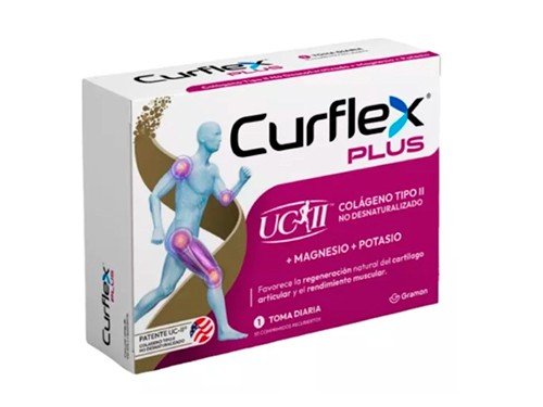 Curflex Plus Colágeno + Magnesio + Potasio x30 Comp.