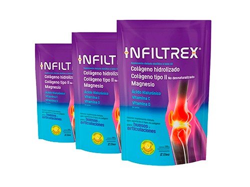 Combo X3 Infiltrex Colageno Polvo x300gr
