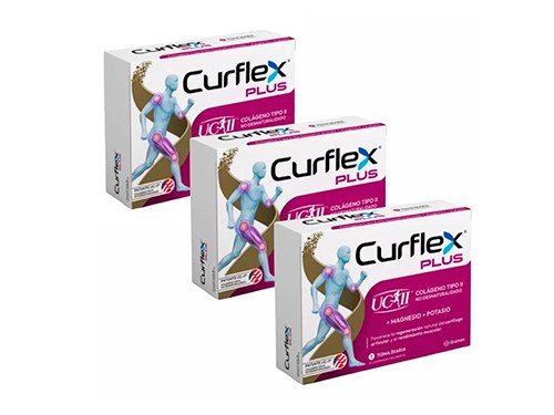 Combo X3 Curflex Plus Colágeno x30 Comp.
