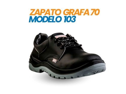 Zapato de seguridad GRAFA 70 Modelo 103 con puntera