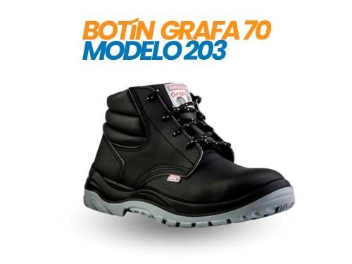 Botín GRAFA 70 Cuero Box 203 – Calzado de Seguridad Profesional