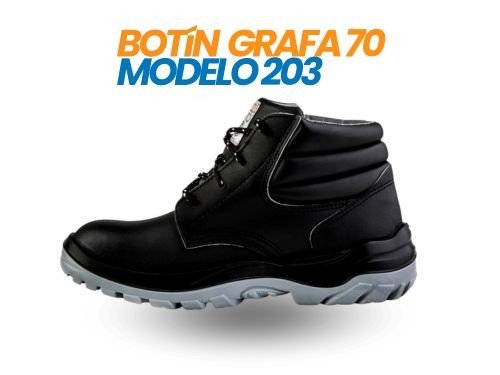 Botín GRAFA 70 Cuero Box 203 – Calzado de Seguridad Profesional