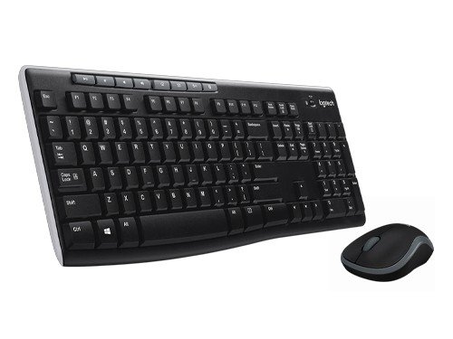 Kit Teclado + Mouse Inalambrico Logitech MK270 Español