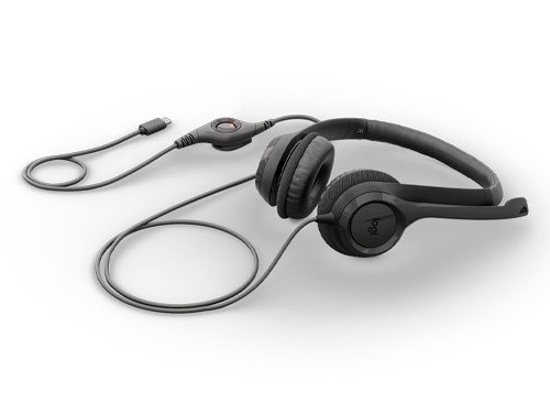 Auriculares Headset Logitech ClearChat H390 USB
