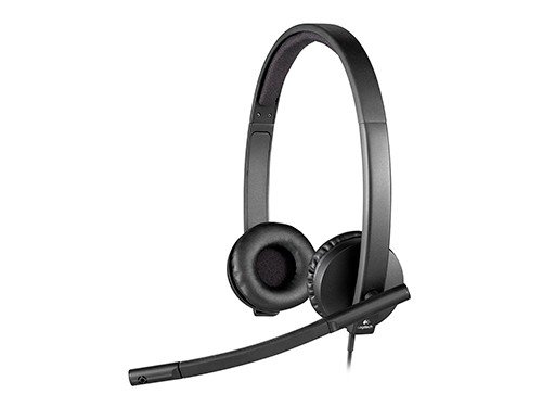 Auriculares Headset Logitech H570e Stereo USB