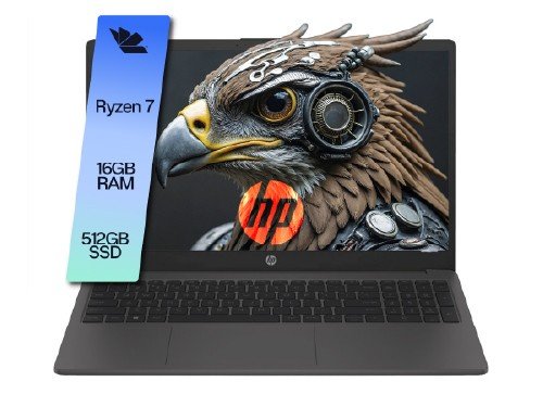 Notebook HP 15 Procesador Ryzen 7 16GB ram 512GB SSD 15.6” Full HD