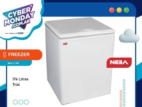 Freezer 174 Lts Trial (Congelar, Enfriar, Freezar), Mod. F-180, Neba