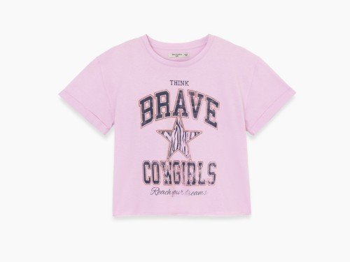 Remera Cassie Fucsia Niña Wanama Kids