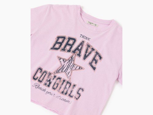 Remera Cassie Fucsia Niña Wanama Kids