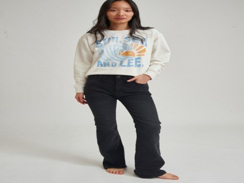 Jean Bootcut LEE Mujer Breese Grey