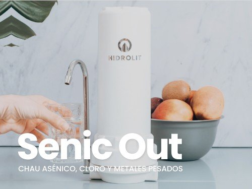 Filtro de Agua para Eliminar Arsénico, Cloro y Metales Pesados