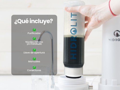 Filtro para Agua de Red -  Elimina Arsénico -  Bajo Mesada