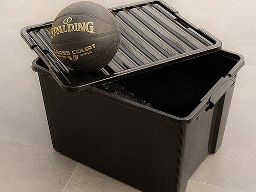 Set 4 Contenedores De Plastico Life Box 50 Lts