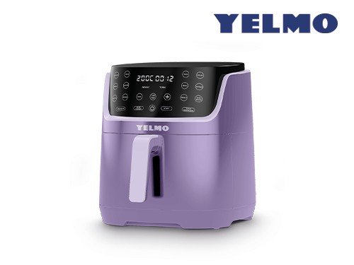 Freidora De Aire Yelmo Fr-7313 9lts Pantalla Táctil Lila