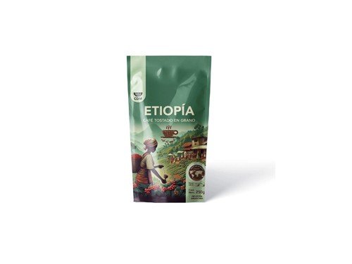 Café Etiopía En Grano 250g, Café Del Mundo