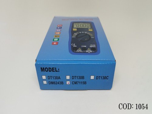 Capacimetro digital con retroiluminacion CM7115B