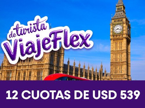 ViajeFlex-Aprovechá 12 cuotas sin interés–Europa Dorada