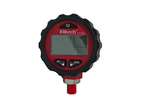 Manovacuometro de alta digital Elitech PG30 PRO RED