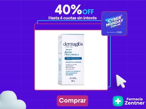 Dermaglós Facial Serum Ácido Hialurónico