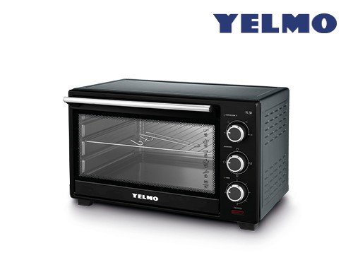 Horno Eléctrico Con Anafe Yelmo Yl-50a Negro