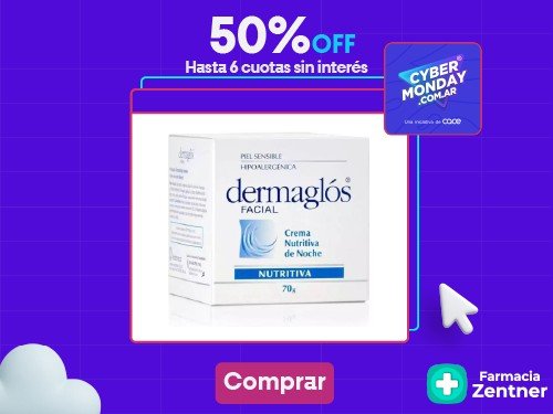 Dermaglós Facial Crema Nutritiva de Noche