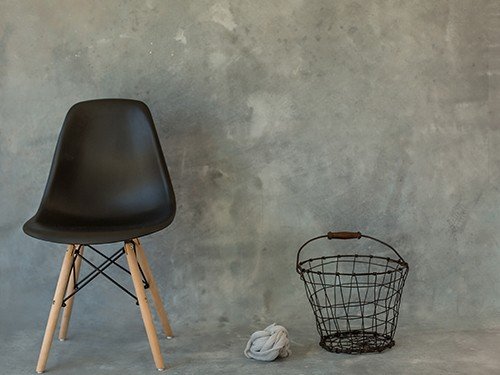 Set de 4 Sillas de Diseño Eames Negras