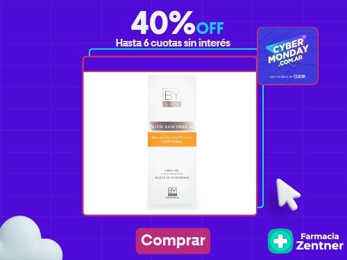 By Derm Nutri Skin Urea 10 Balsamo Nutritivo Corporal