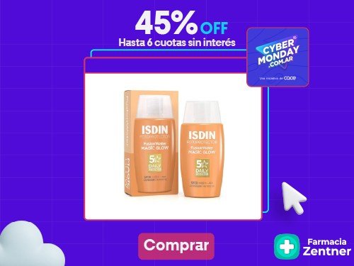 Isdin Fotoprotector Fusion Water Magic Glow Spf 30