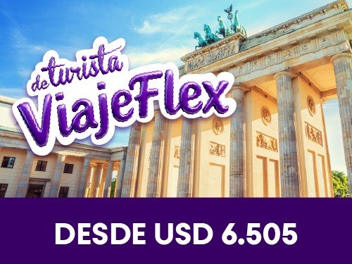 ViajeFlex-Salida Grupal acompañada, Europa con TODO RESUELTO