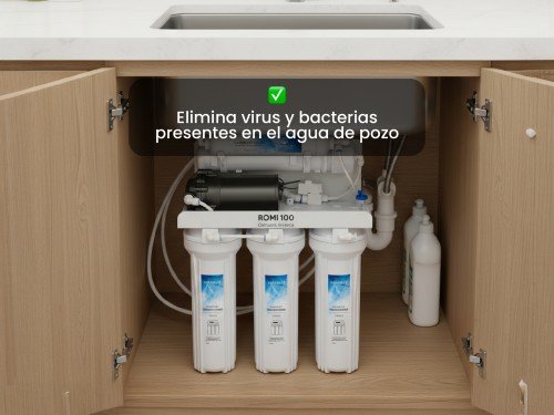 Ómosis Inversa Hidrolit ROMi 100 - Solución al Agua de Pozo