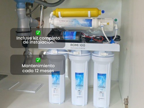 Ómosis Inversa Hidrolit ROMi 100 - Solución al Agua de Pozo