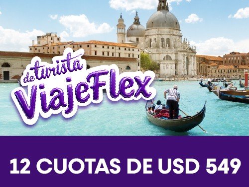 ViajeFlex-12 cuotas sin interés-Todo resuelto por 26 días