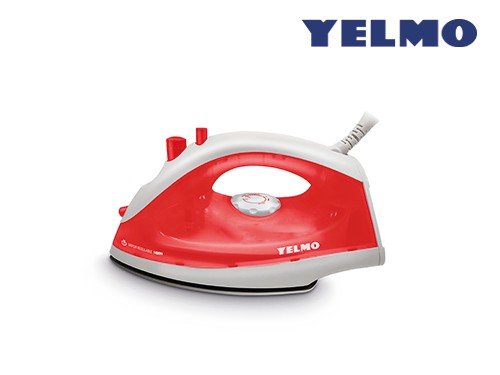 Plancha A Vapor Pl-3170 Yelmo Suela Antiadherente 1400w Rojo