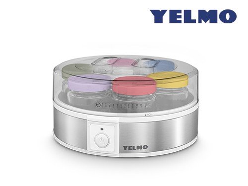 Yogurtera Fabrica De Yogurt Yelmo Yg-1700 7 Jarros Tapas De Colores