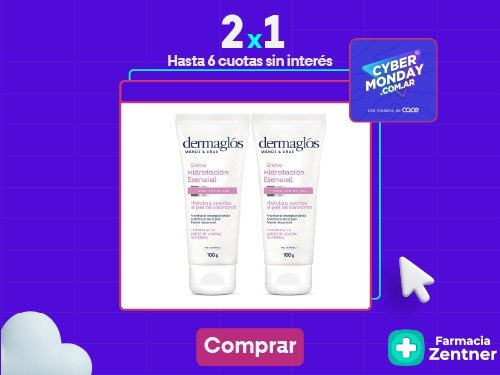 Dermaglós Crema para Manos Hidratación Esencial 100 gr
