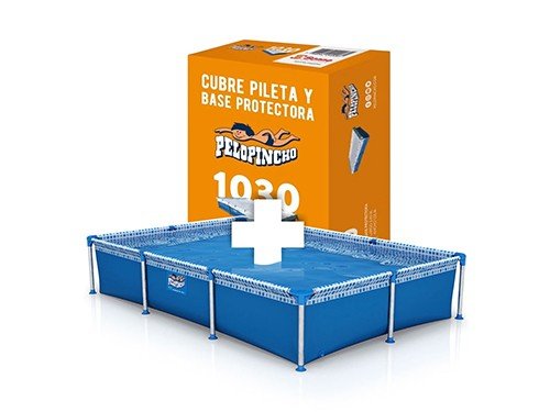 Set Pileta Pelopincho 1500 Lt con Base y Cobertor