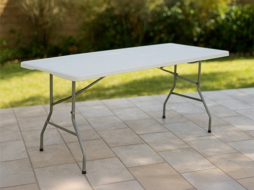 Mesa Valija Plegable 1.80 mt Camping Exterior Utile